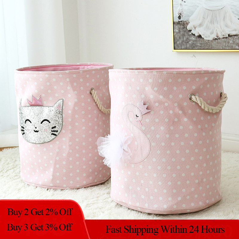 Baby Clothing Organizer - Foldable Laundry Basket for Dirty Clothes