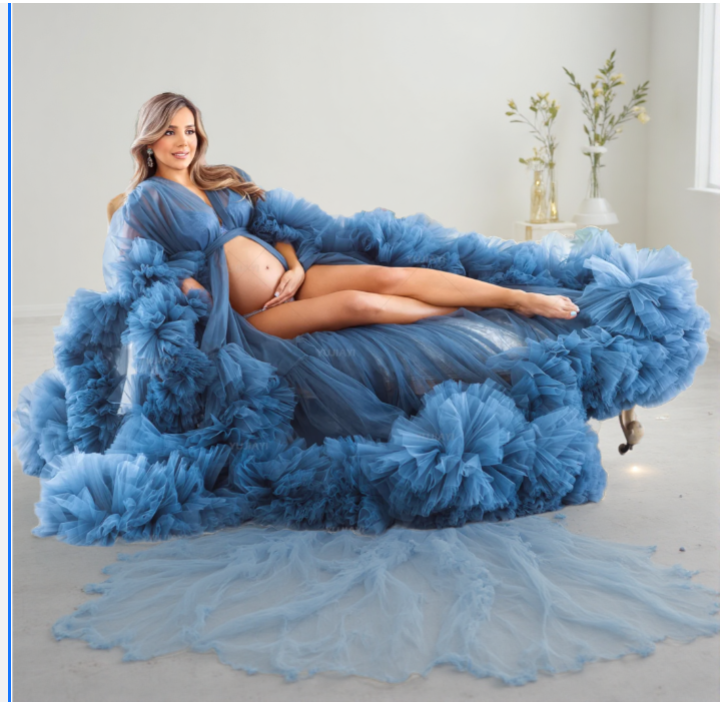 Fluffy Women's Prom Dresses Cu – обзор и цена Baby Gown Nightwear