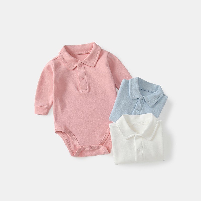 Baby Polo Collar Bodysuit 100% – обзор и цена Baby Sleep Suit