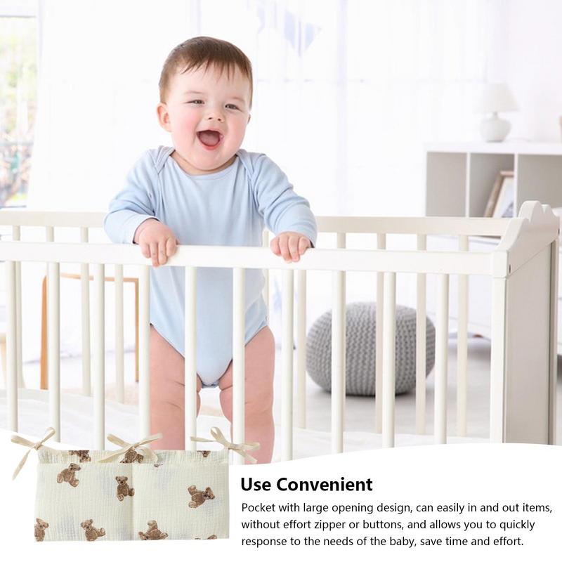 Baby Crib Organizer Cot Caddy  – обзор и цена Baby Clothing Organizer