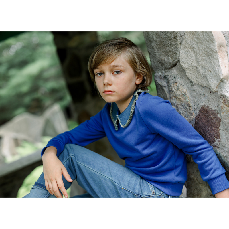 Ali Plus Aw25 Denim Collar Swe – обзор и цена Baby Clothing Dividers