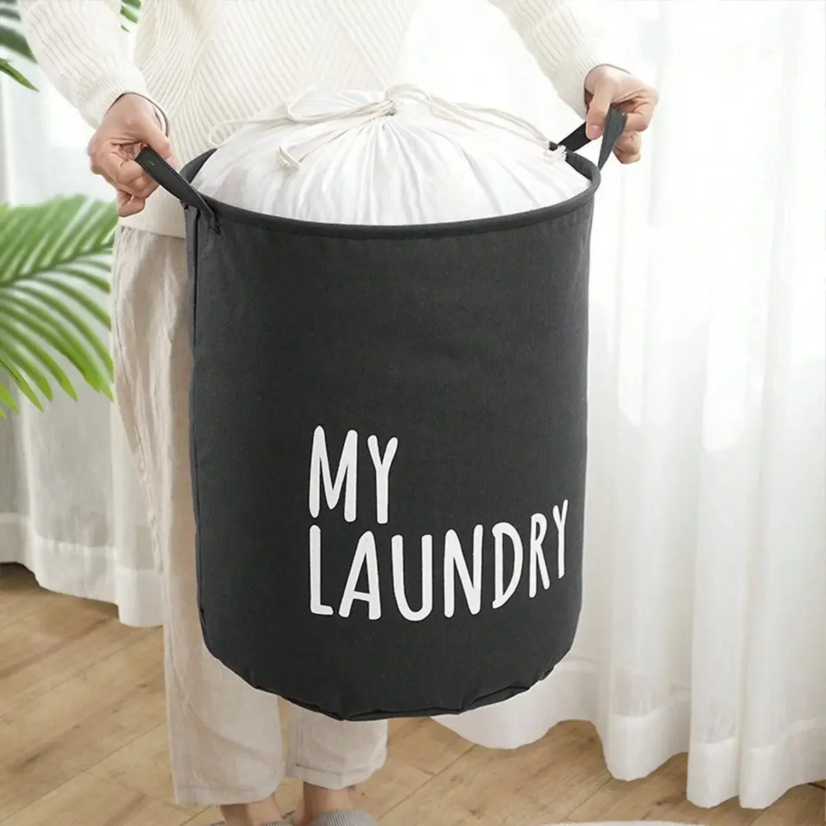 Foldable Drawstring Laundry Ha – обзор и цена Baby Clothing Dividers