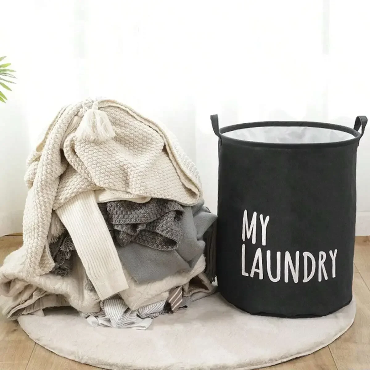 Foldable Drawstring Laundry Ha – обзор и цена Baby Clothing Dividers