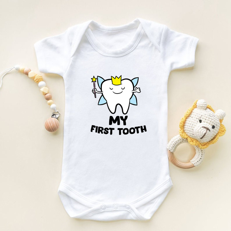 I Got My First Tooth Print Sho – обзор и цена Baby Clothing Gender Neutral