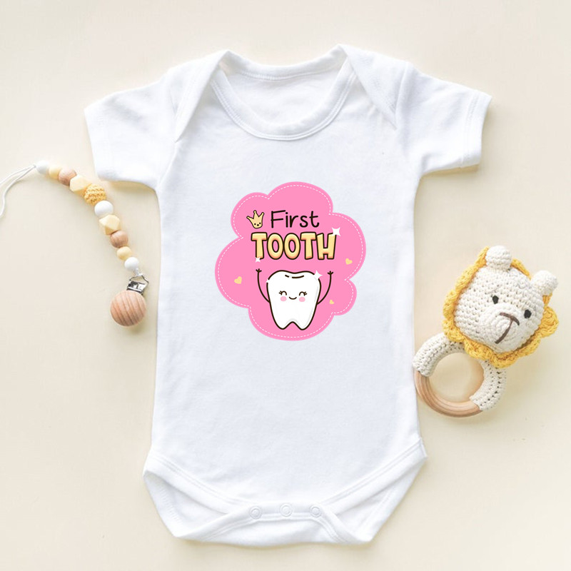 I Got My First Tooth Print Sho – обзор и цена Baby Clothing Gender Neutral