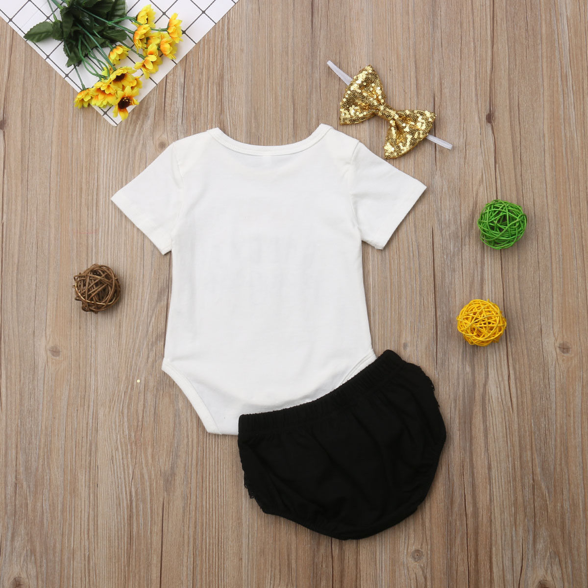 3PCS Cute Newborn Baby Girl Ou – обзор и цена Baby Clothing Stores