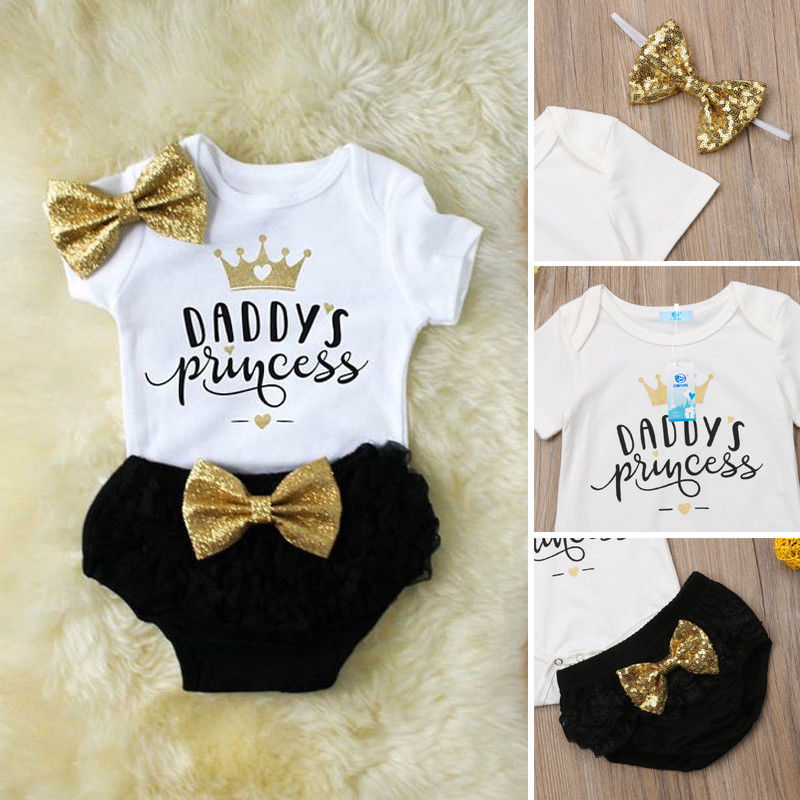 3PCS Cute Newborn Baby Girl Ou – обзор и цена Baby Clothing Stores