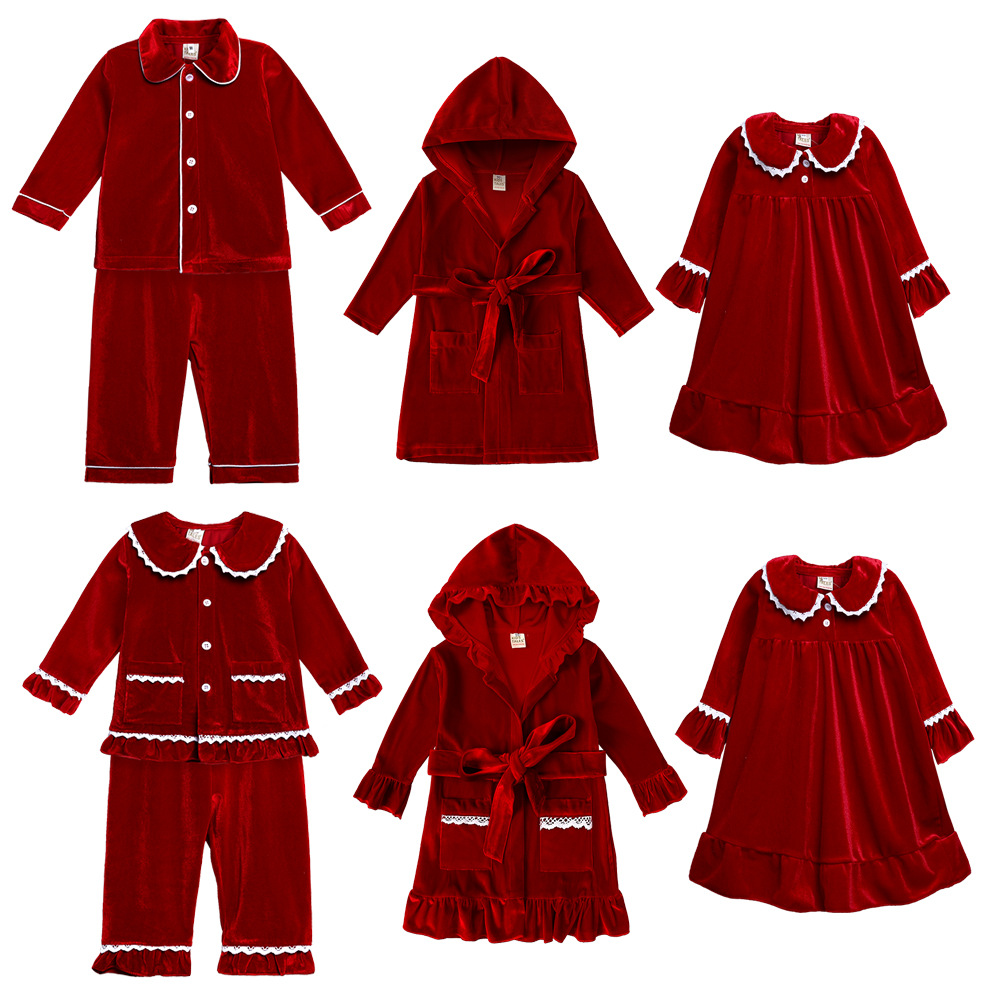 Children Christmas pjs Pajamas – обзор и цена Baby Gown Nightwear