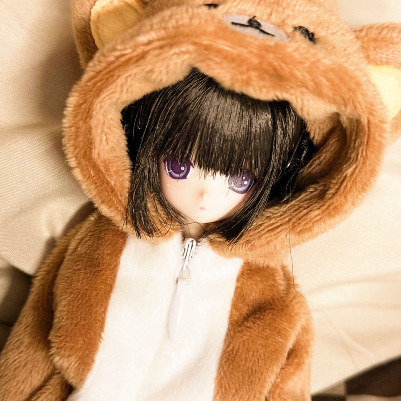 Cute Rilakkuma Bjd Doll Bear P – обзор и цена Baby Sleep Suit
