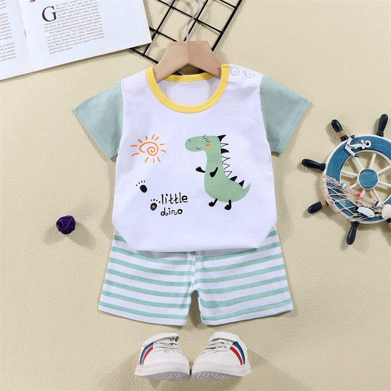 Cotton Tees+Shorts 2-piece Tra – обзор и цена Baby Clothing Dividers
