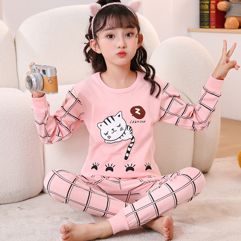 Spring Autumn Girls Cotton Paj – обзор и цена Baby Sleep Suit
