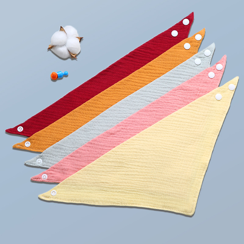 Soft Cotton Triangle Scarf Sol – обзор и цена Baby Clothing Fabric