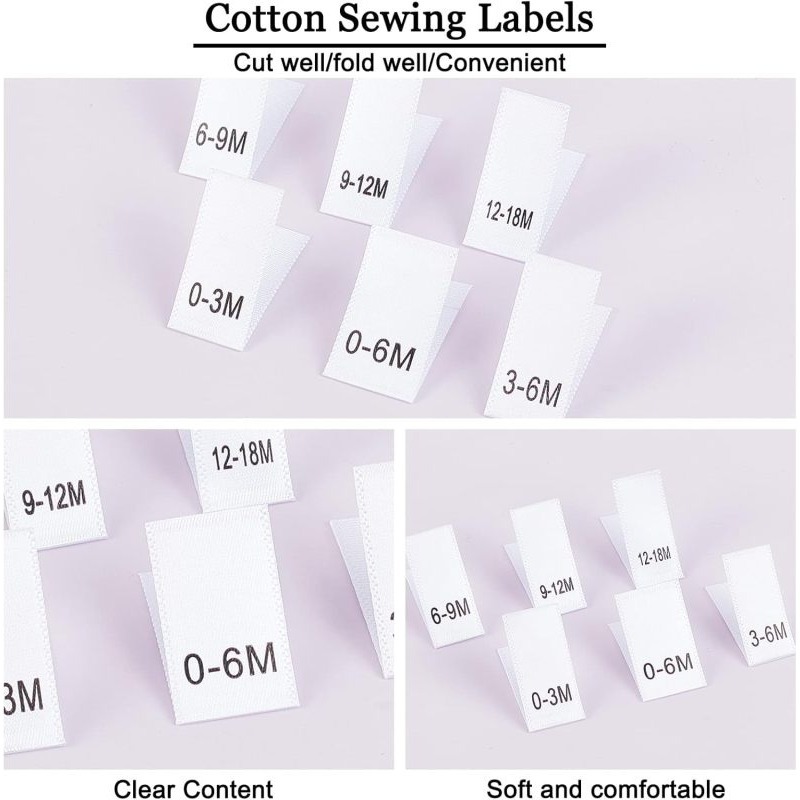 600 Pcs Clothing Month Labels  – обзор и цена Baby Clothing Labels