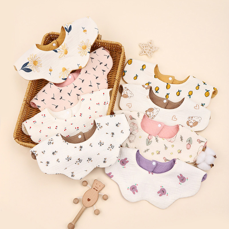1pcs Cotton Printed Six-layer  – обзор и цена Baby Clothing Fabric