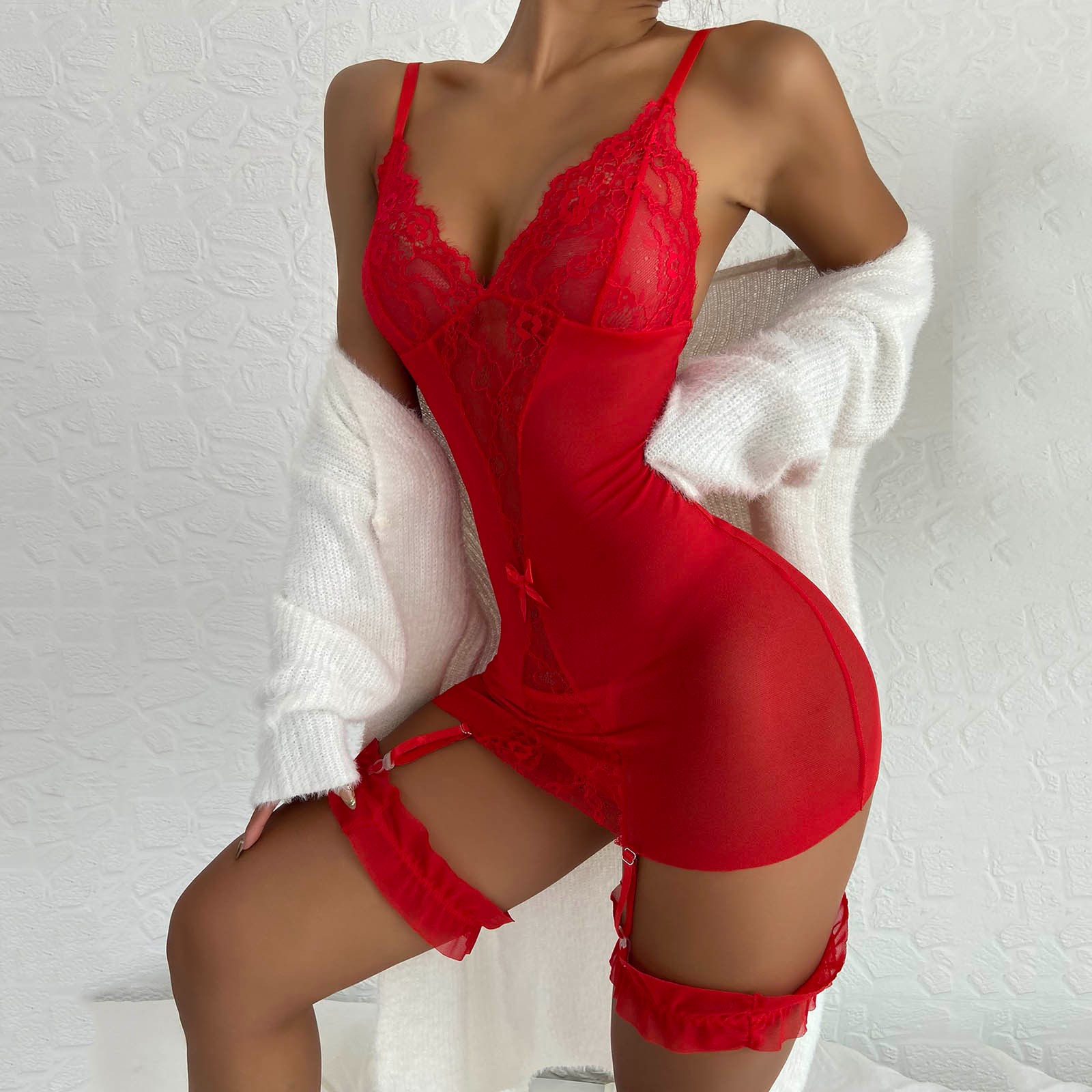 Lace Nightie Gown for Women Se – обзор и цена Baby Gown Nightwear