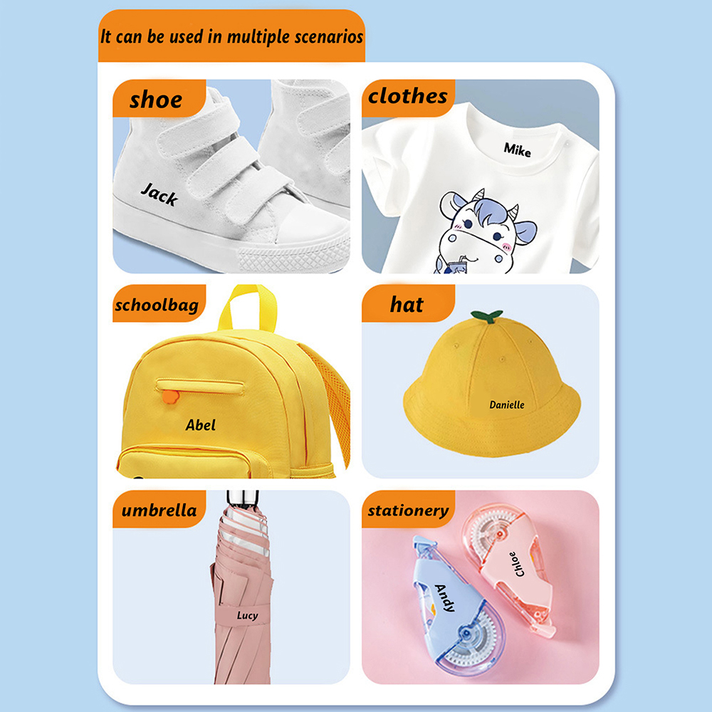 Cute Custom Kids Name Stamp Pe – обзор и цена Baby Clothing Labels