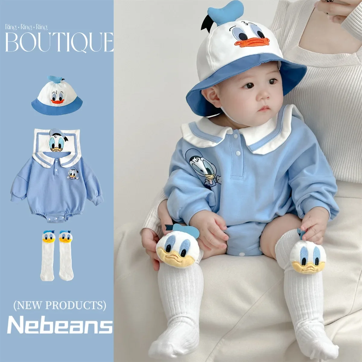 Spring Newborn Baby Rompers So – обзор и цена Baby Clothing Gender Neutral