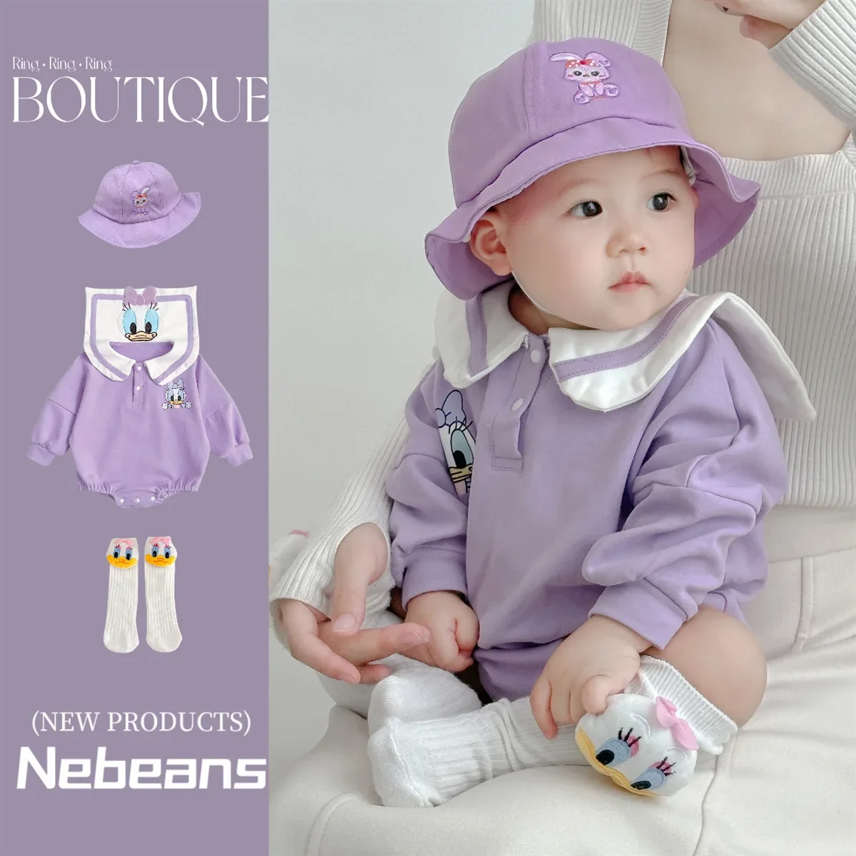 Spring Newborn Baby Rompers So – обзор и цена Baby Clothing Gender Neutral