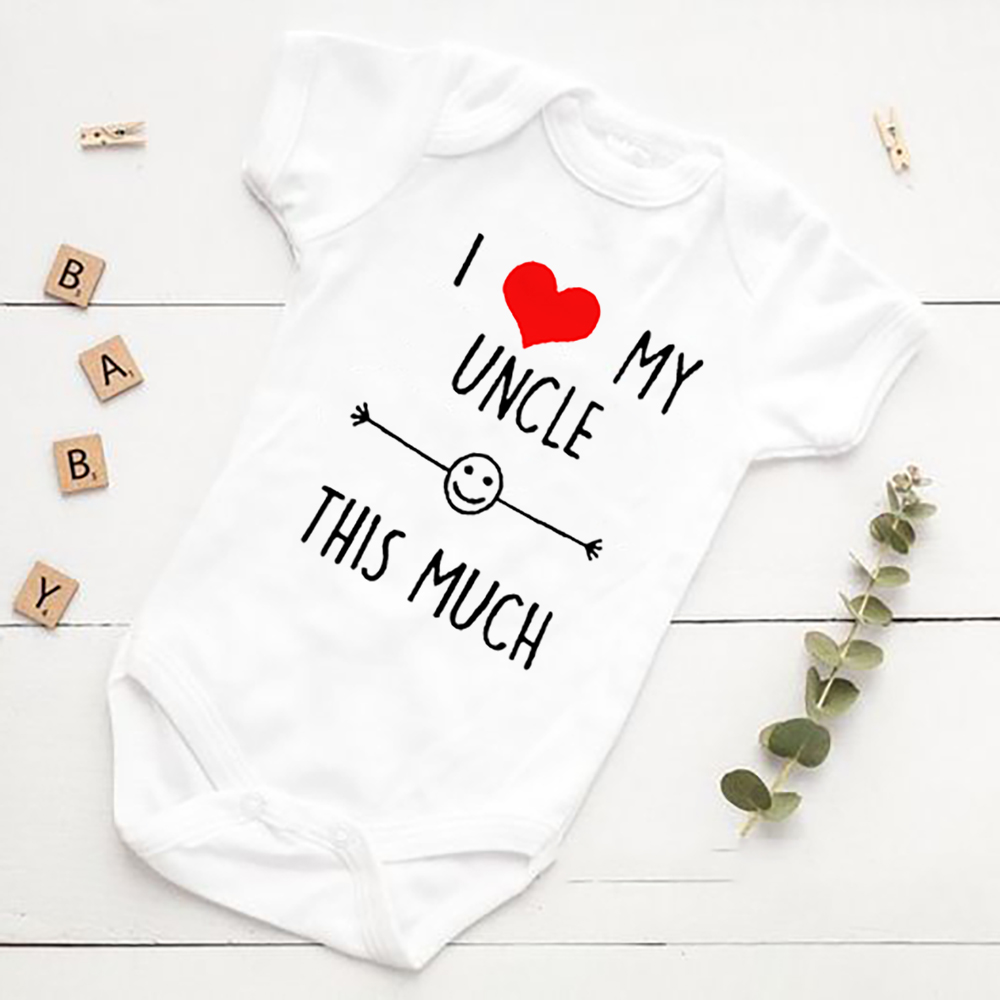 I Love My Uncle This Much Newb – обзор и цена Baby Clothing Gender Neutral