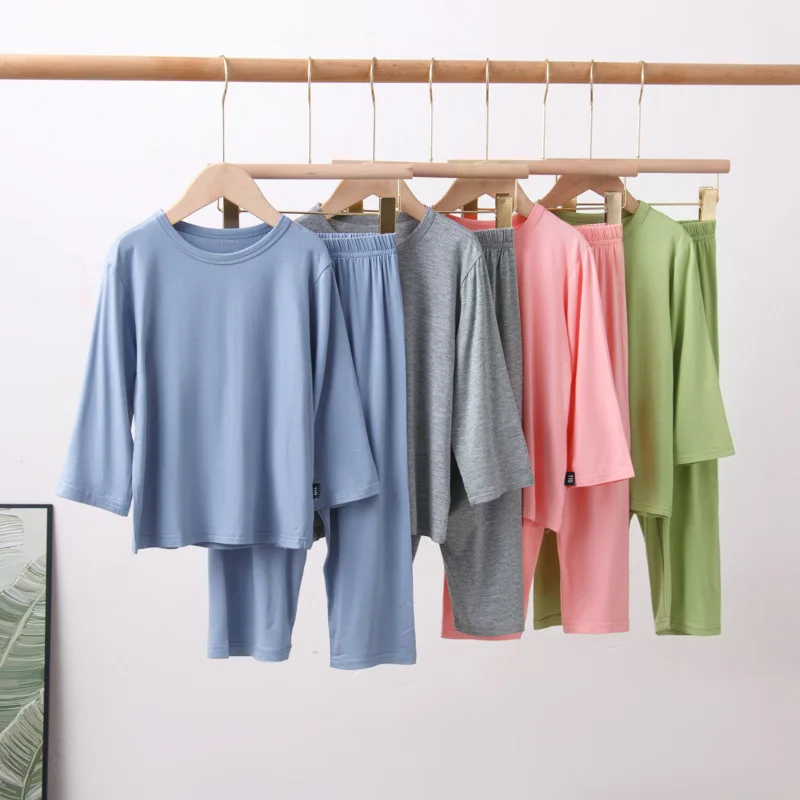 Kids Pajamas Set Loungewear So – обзор и цена Baby Sleep Suit