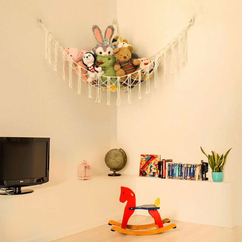 1Pc Toy Hammocks Wall Corner H – обзор и цена Baby Clothing Organizer