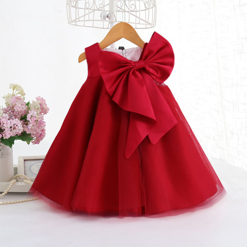 Summer Big Bow Baby Girl Dress – обзор и цена Baby Clothing Accessories