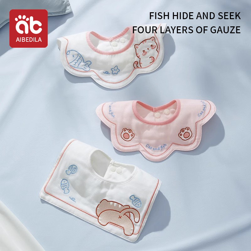 AIBEDILA 3/5Pcs Baby Bibs Cott – обзор и цена Baby Clothing Fabric