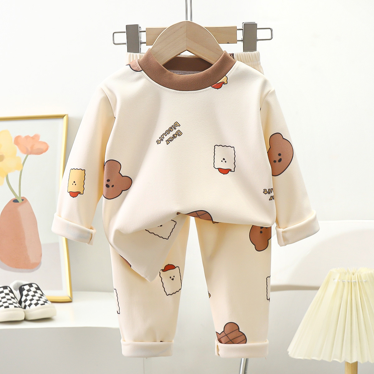 New Kids Autumn Warm Pajamas B – обзор и цена Baby Sleep Suit