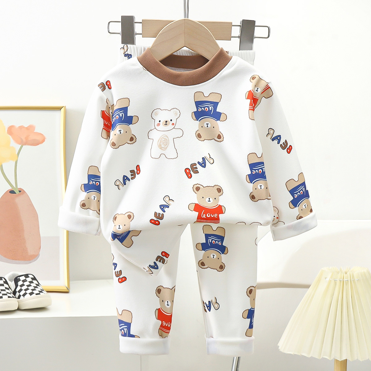 New Kids Autumn Warm Pajamas B – обзор и цена Baby Sleep Suit