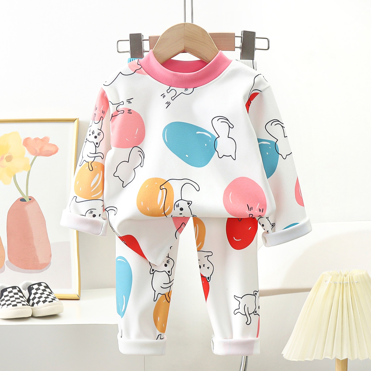 New Kids Autumn Warm Pajamas B – обзор и цена Baby Sleep Suit