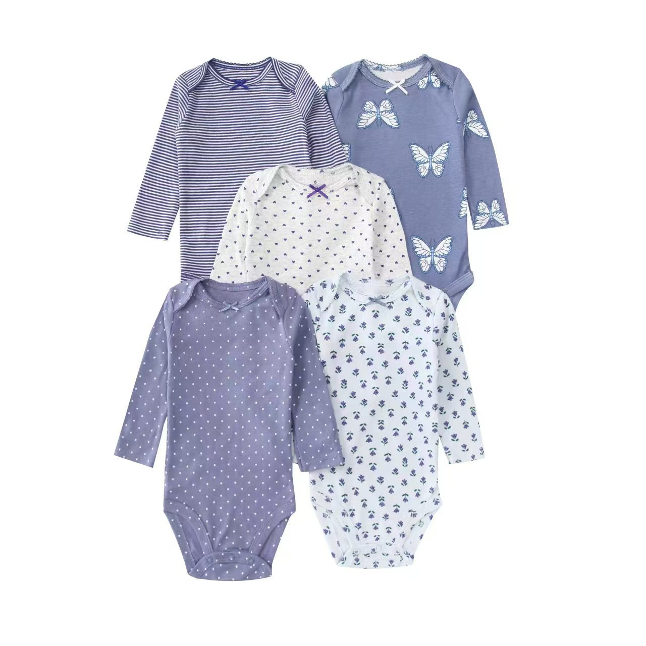Newborn Baby Bodysuit Cotton 5 – обзор и цена Baby Clothing Gender Neutral