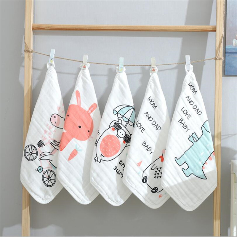 5pcs/Set Baby Small Face Towel – обзор и цена Baby Clothing Fabric