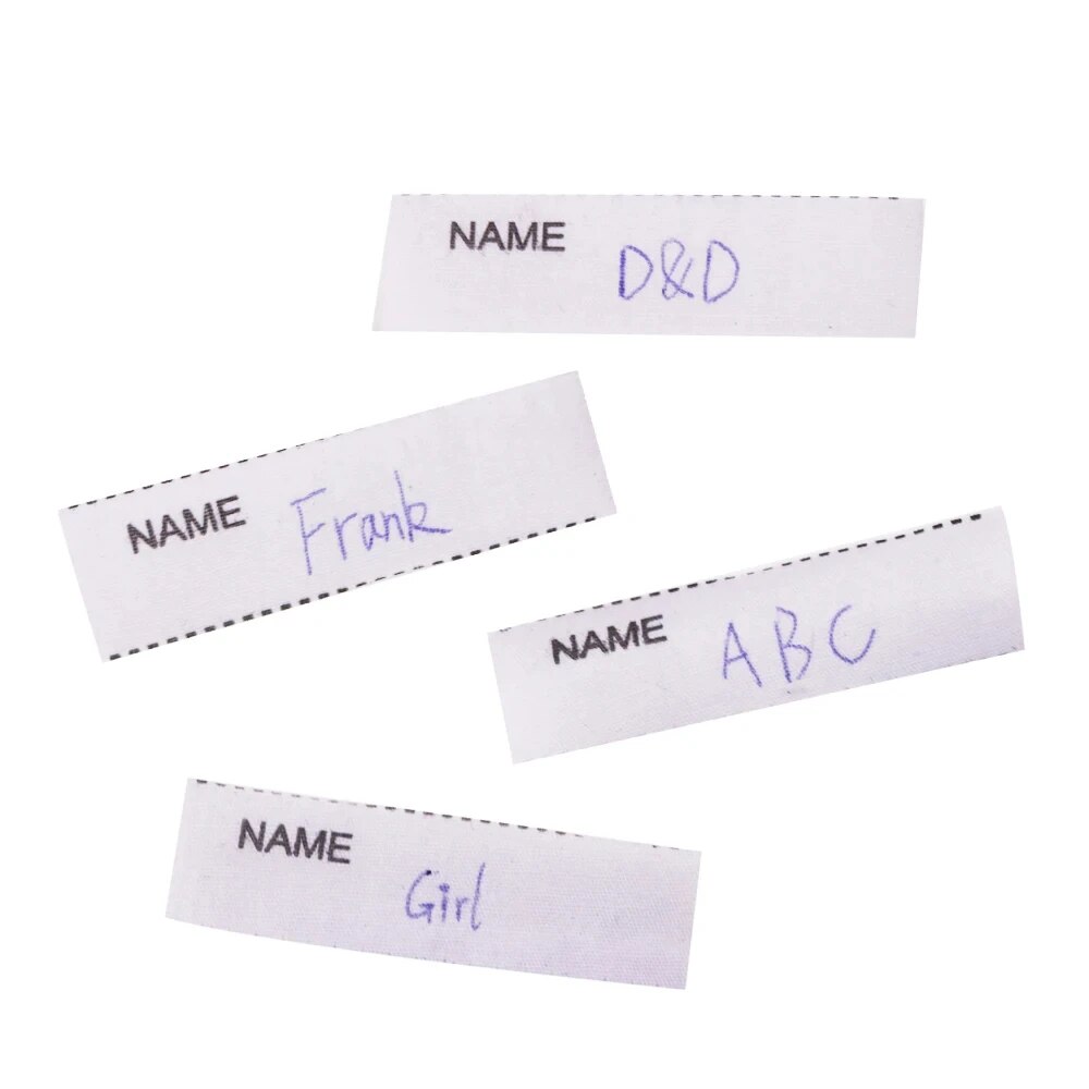 200pcs/pack White Washable Iro – обзор и цена Baby Clothing Labels