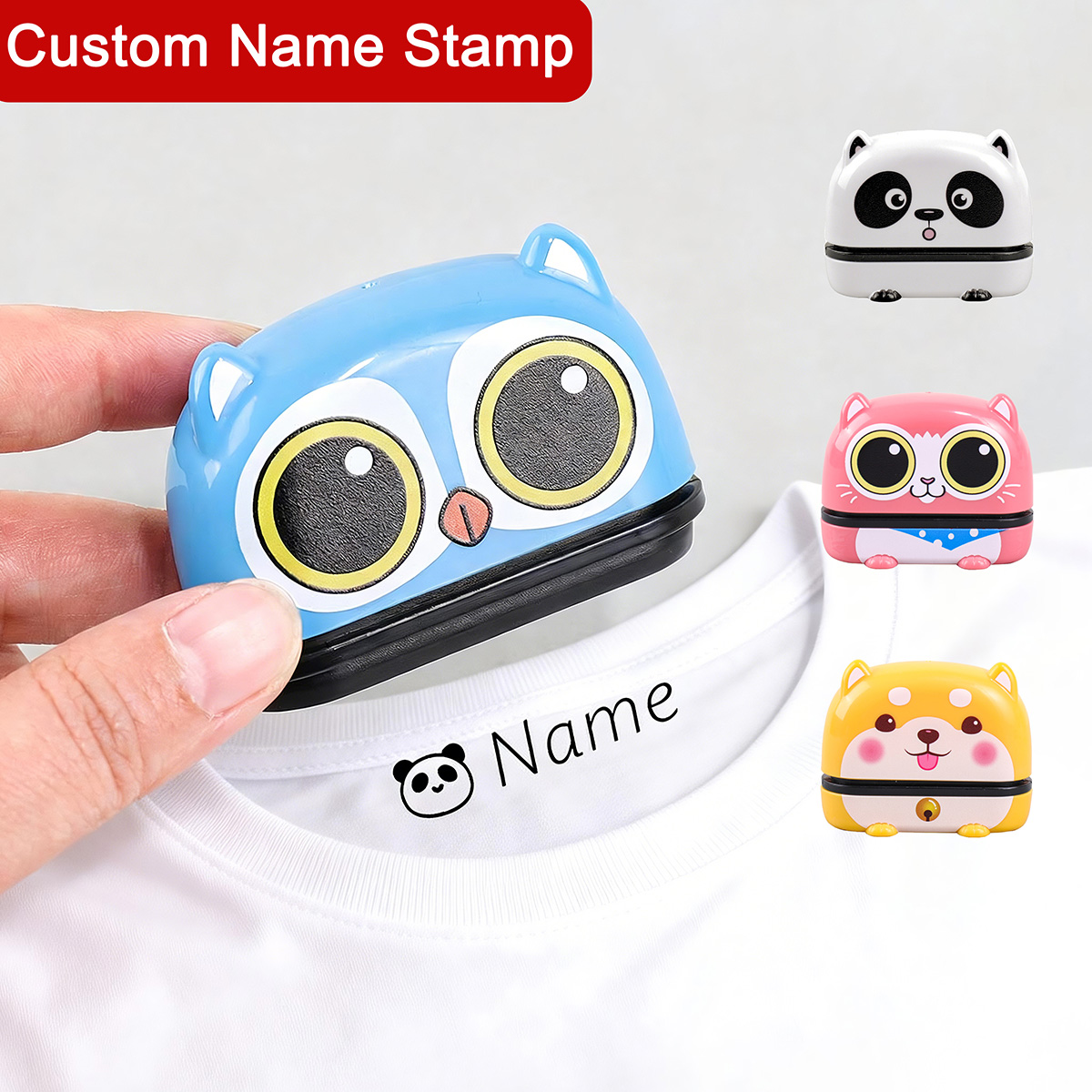 Cute Custom Name Stamp Persona – обзор и цена Baby Clothing Labels