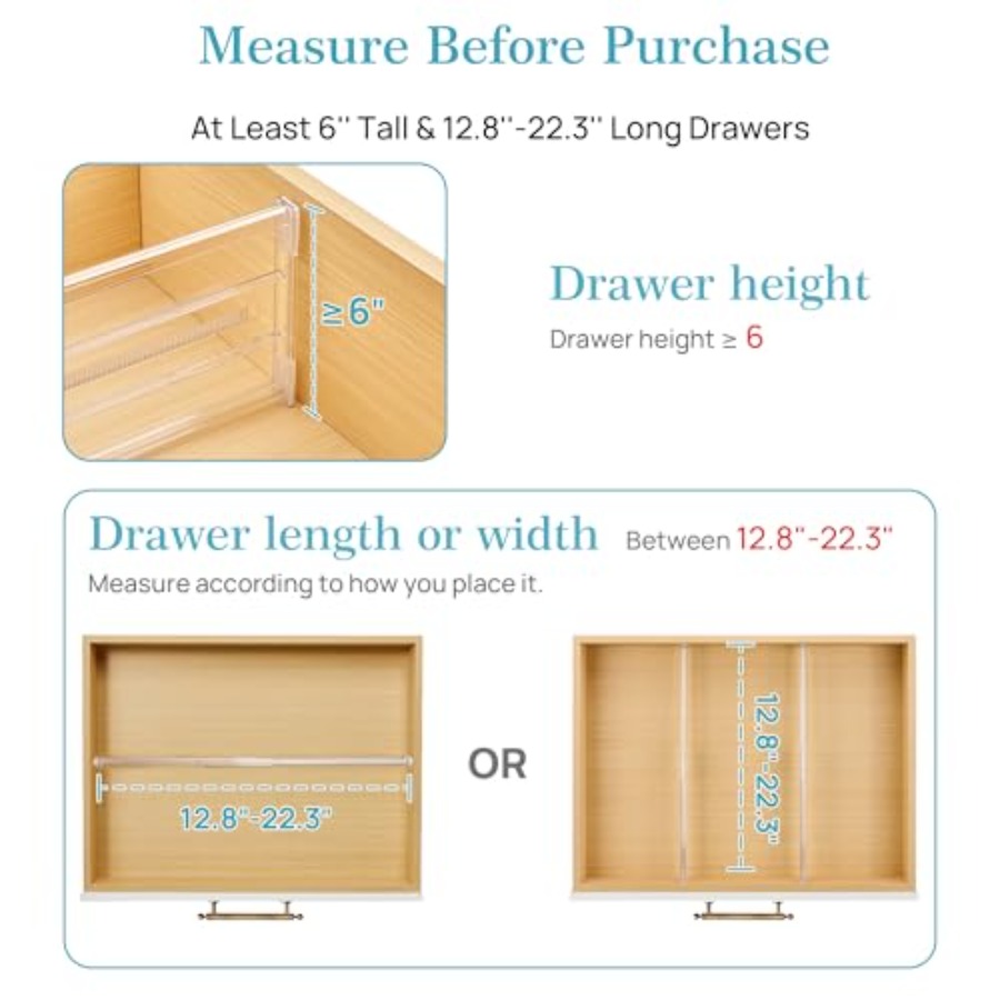 8 Pack 6 Tall Adjustable Expan – обзор и цена Baby Clothing Dividers