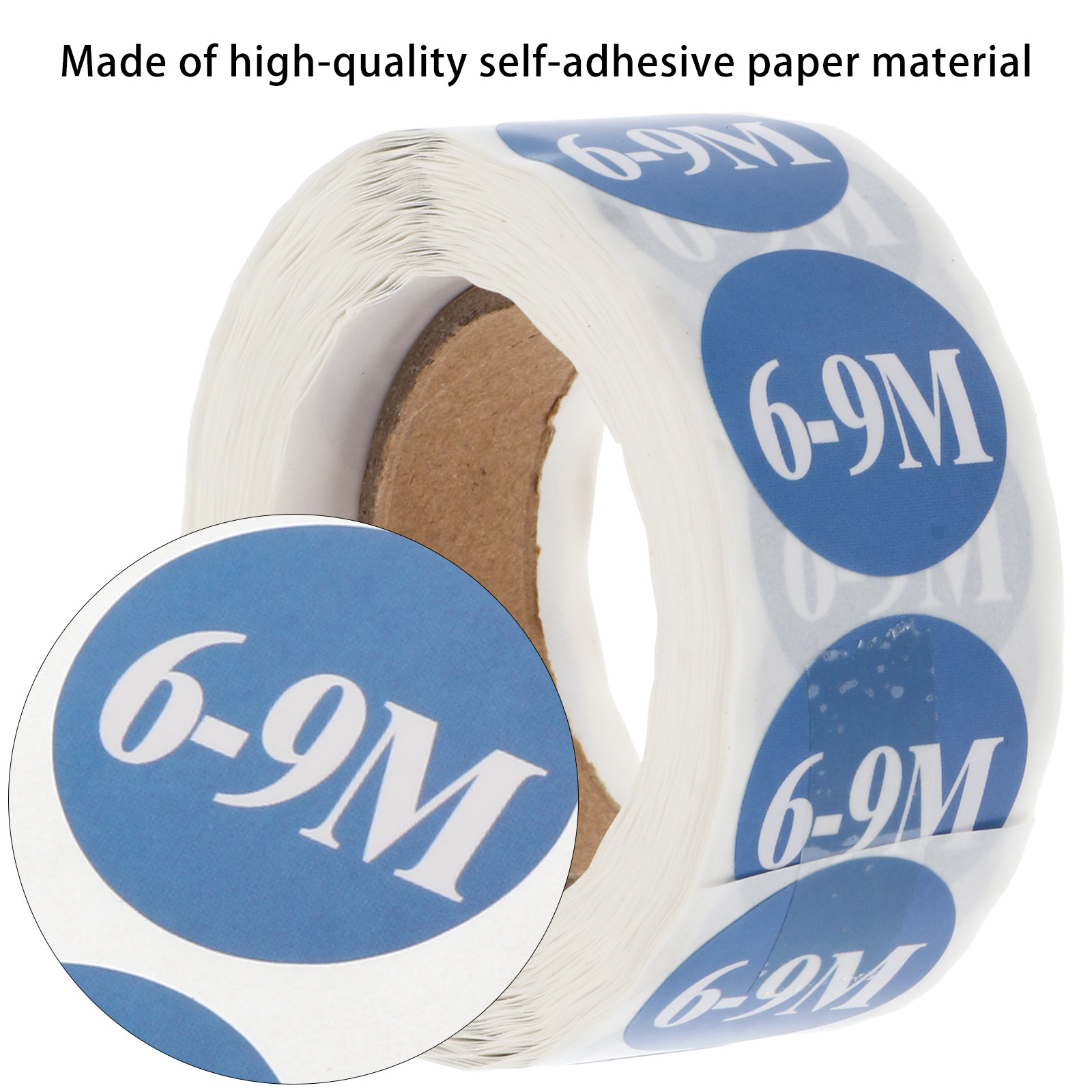 2 Rolls Clothing Size Sticker  – обзор и цена Baby Clothing Labels
