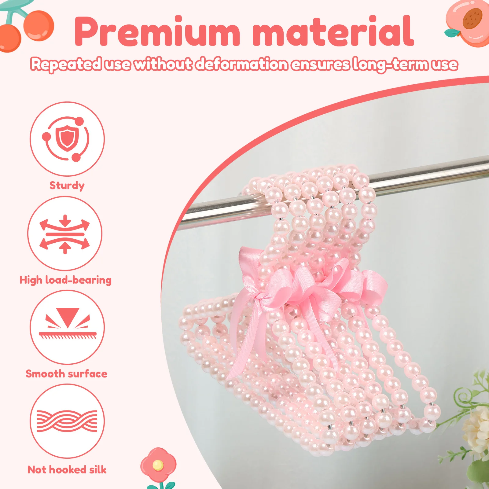 12Pcs Pearl Hanger Kids with E – обзор и цена Baby Clothing Dividers