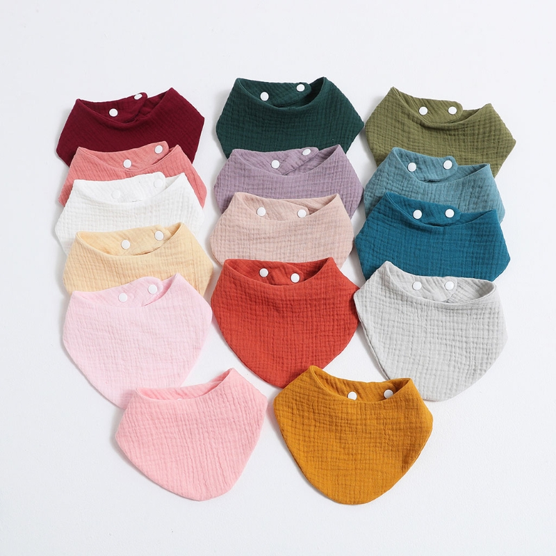 1pc Cotton Gauze Baby Bibs Adj – обзор и цена Baby Clothing Fabric