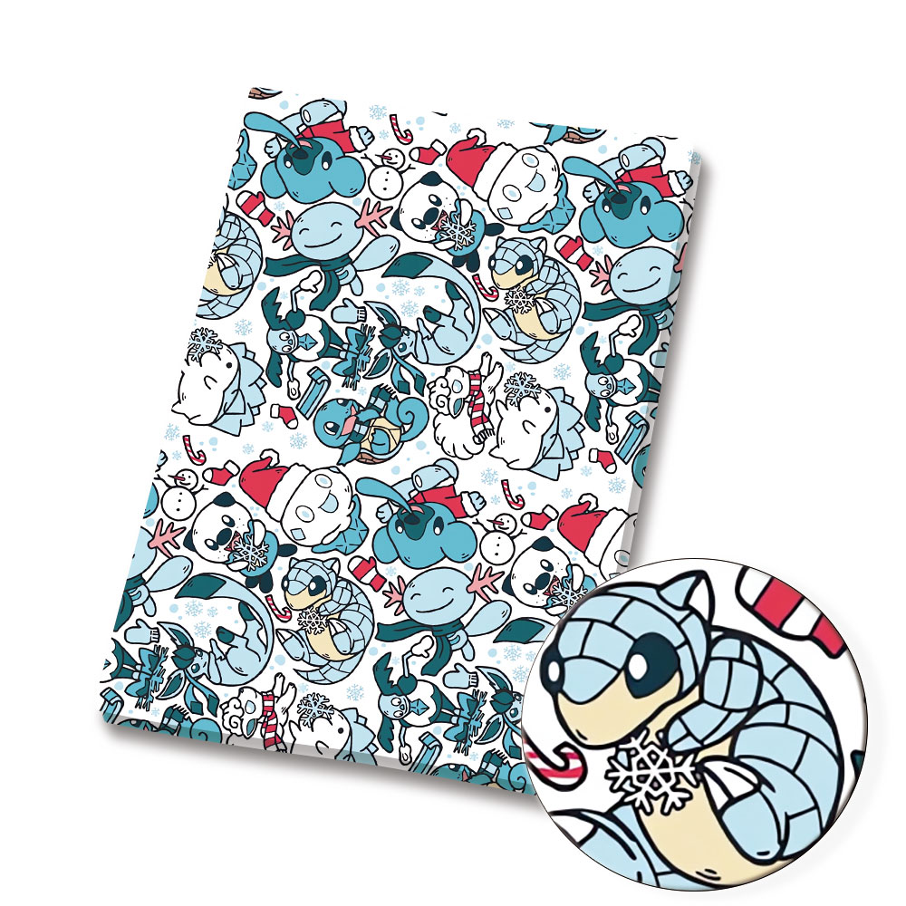 Pokemon Cartoon Fabric140*50cm – обзор и цена Baby Clothing Fabric