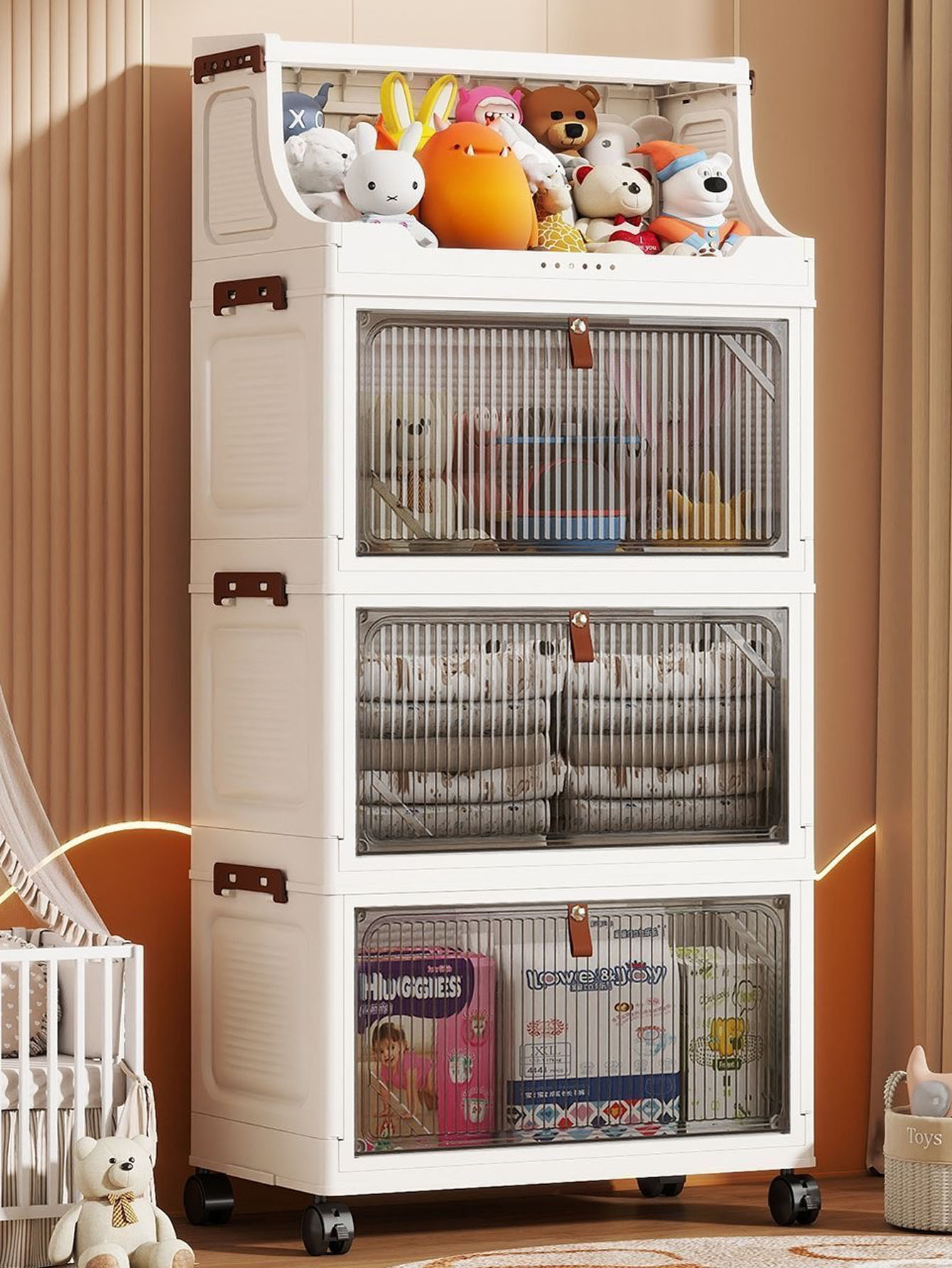 Simple wardrobe for home use b – обзор и цена Baby Clothing Organizer