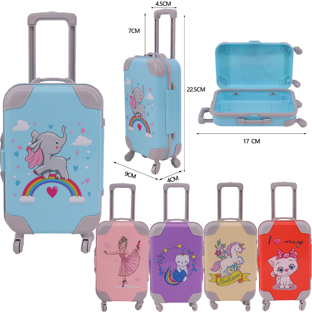 Doll Accessories Suitcase Cart – обзор и цена Baby Clothing Organizer