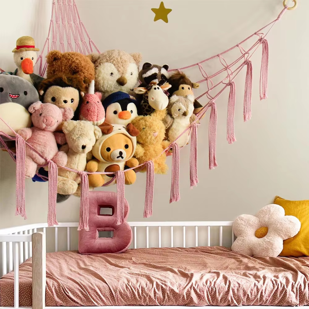 Cotton Toy Hammocks Wall Corne – обзор и цена Baby Clothing Organizer