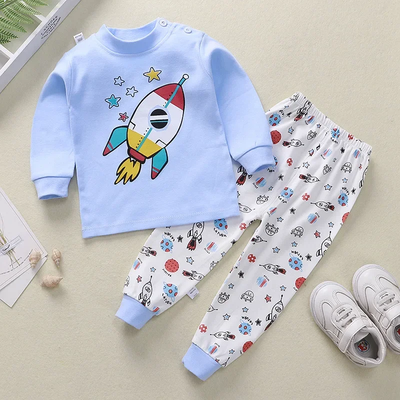 2024 New Kids Boys Girls Pajam – обзор и цена Baby Clothing For Sleep