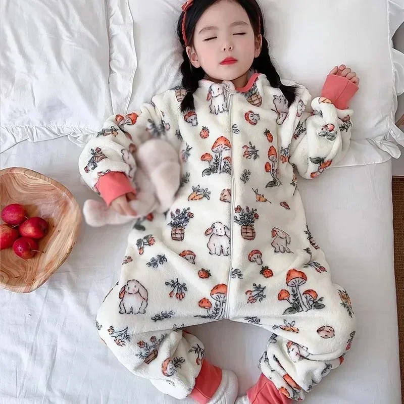 Cartoon Flannel Fleece Childre – обзор и цена Baby Clothing For Sleep