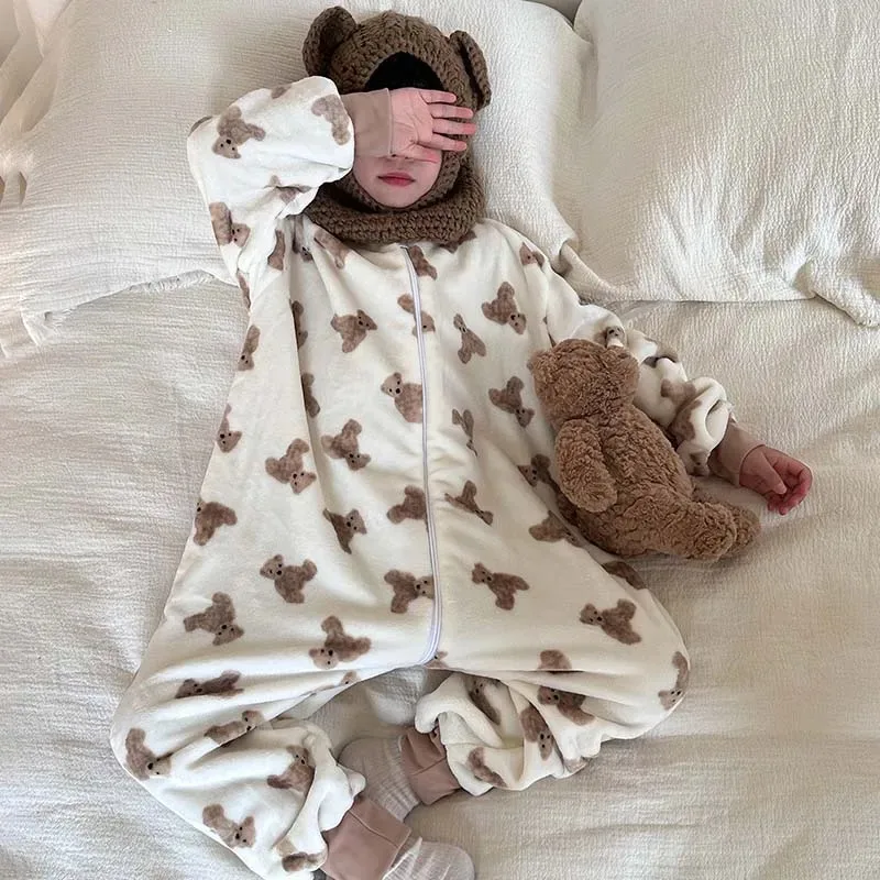 Cartoon Flannel Fleece Childre – обзор и цена Baby Clothing For Sleep