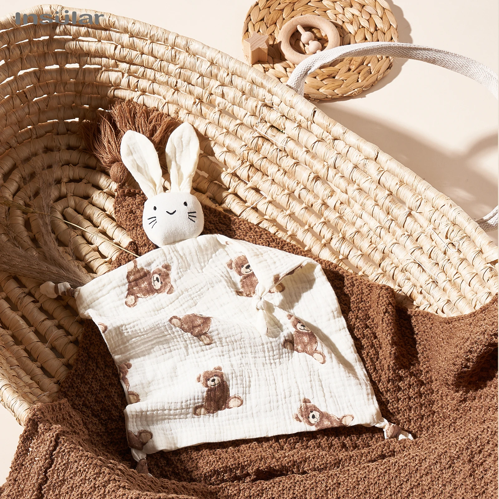 Baby Soothing Towel: Soft Rabb – обзор и цена Baby Clothing Fabric