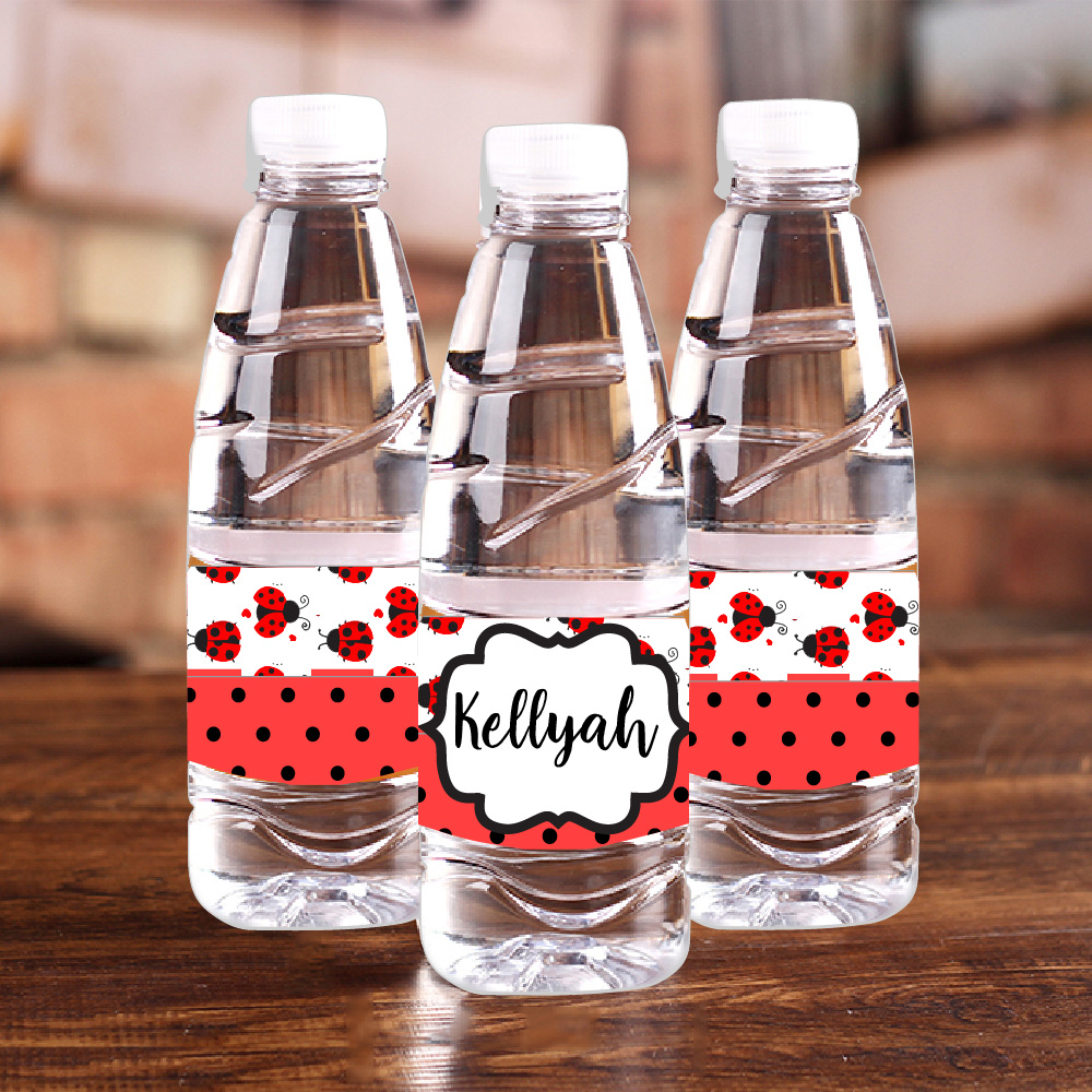 Personalised Ladybug Red Polka – обзор и цена Baby Clothing Labels