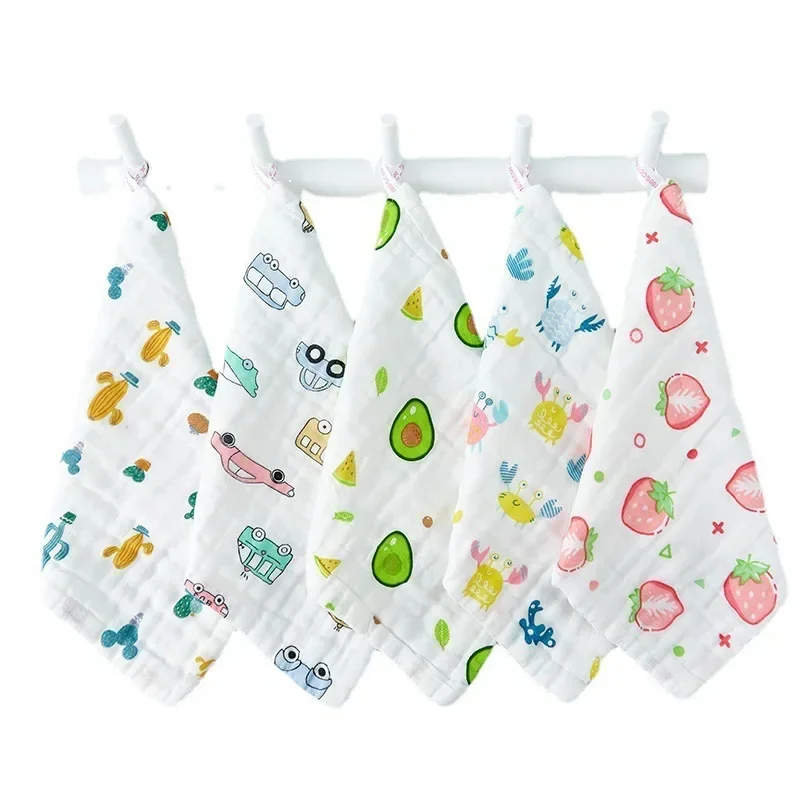 1pcs/5pcs Baby Face Towel Musl – обзор и цена Baby Clothing Fabric