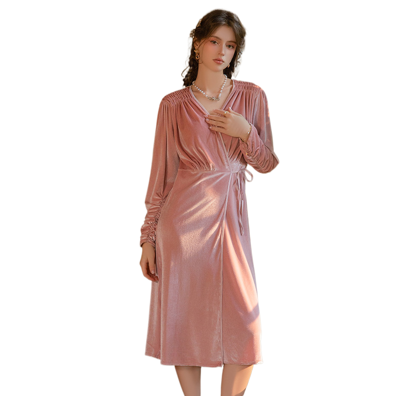Sexy Lingerie French Velvet Ro – обзор и цена Baby Gown Nightwear