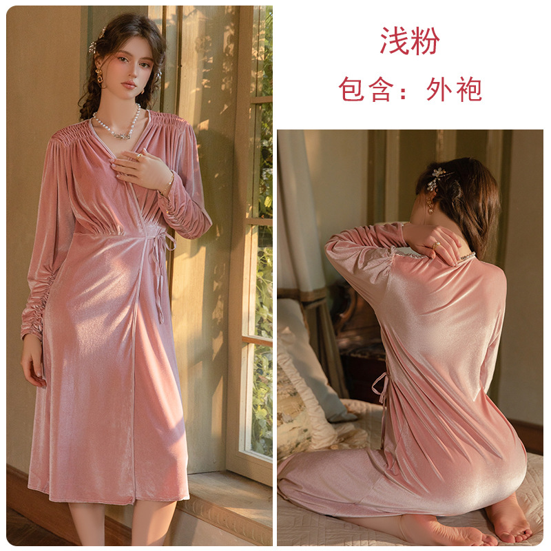 Sexy Lingerie French Velvet Ro – обзор и цена Baby Gown Nightwear
